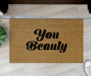'You Beauty' Aussie Slang Doormat 75x45cm